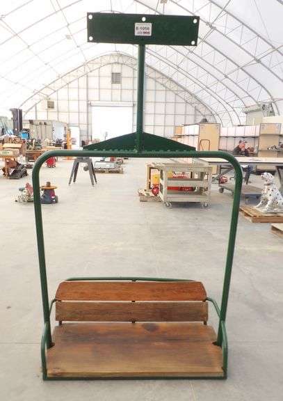 E-1056  Ski Chair Lift Porch Swing