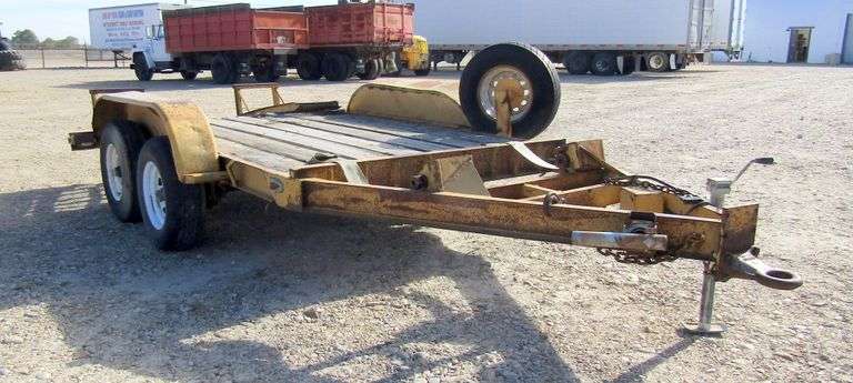 E-1162  Special Construction Utility Trailer