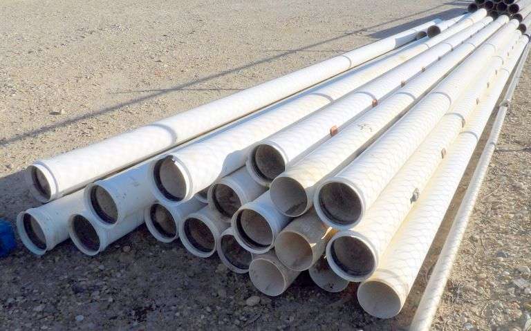 E-1104  PVC Gated Pipe (8")