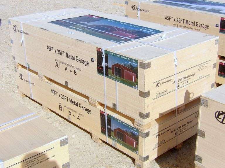 E-484 Metal Garage 46' x 25'