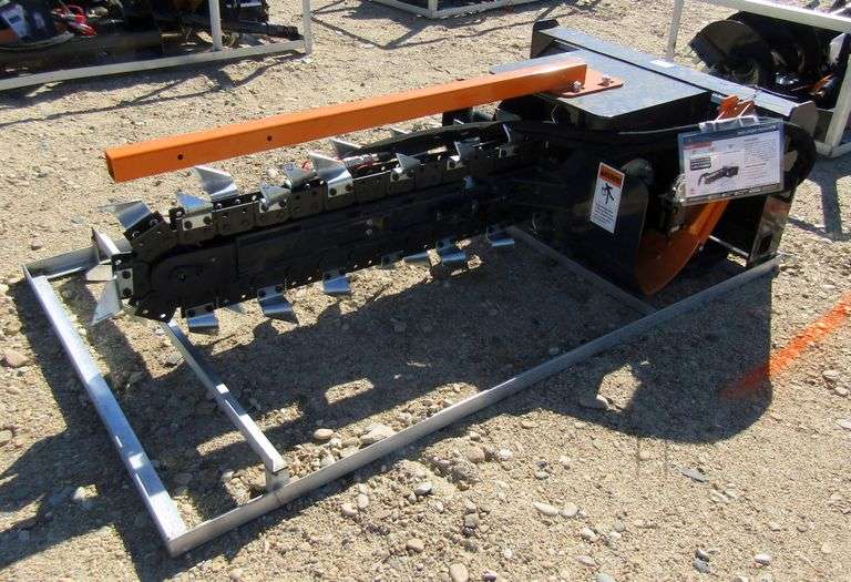 E-264  Wolverine Skid Steer Trencher