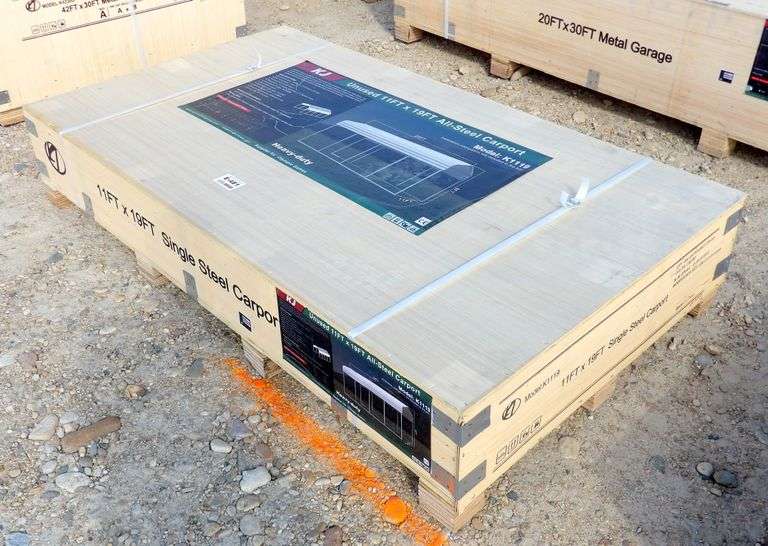 E-481 Carport 11' x 19'