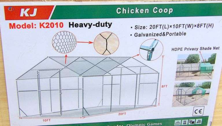 E-470 Chicken Coop 20' x 10'