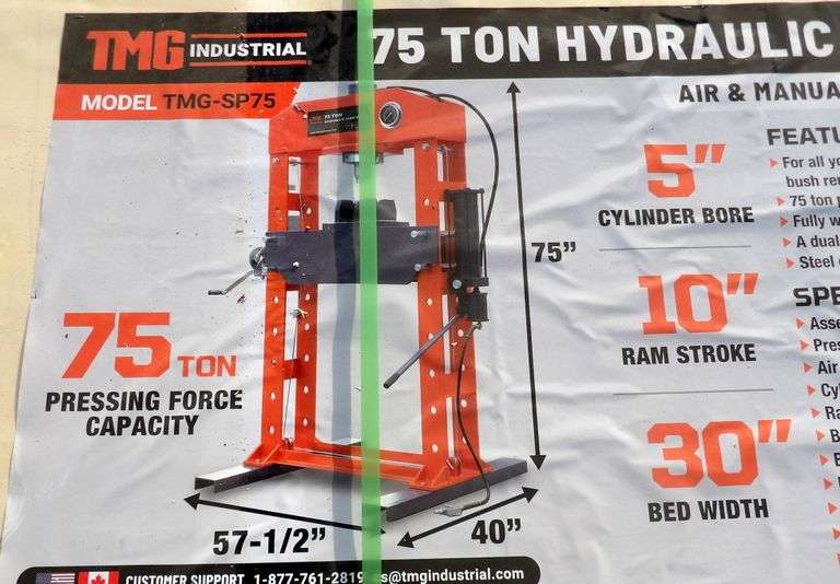 E-526 TMG Hydraulic Shop Press