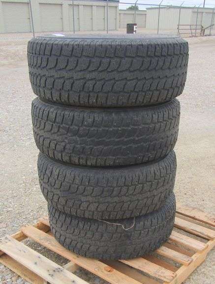 E-129  Chevy Tires + Wheels (4)