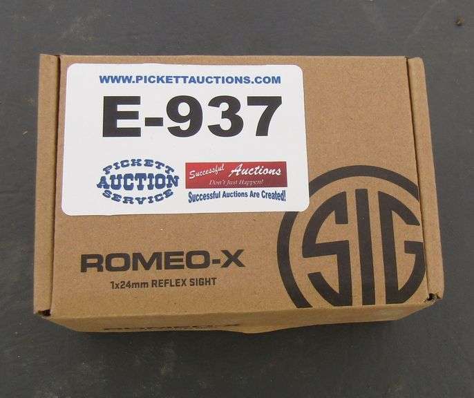 E-937 Sig Romeo - X Scope
