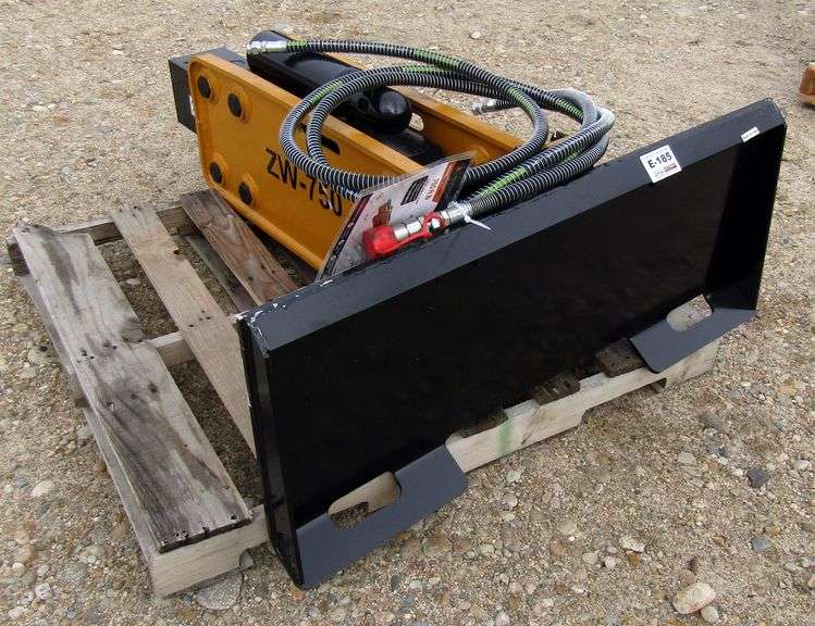 E-185   Wolverine Skid Steer Concrete Breaker
