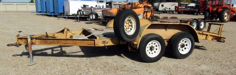 E-1162  Special Construction Utility Trailer