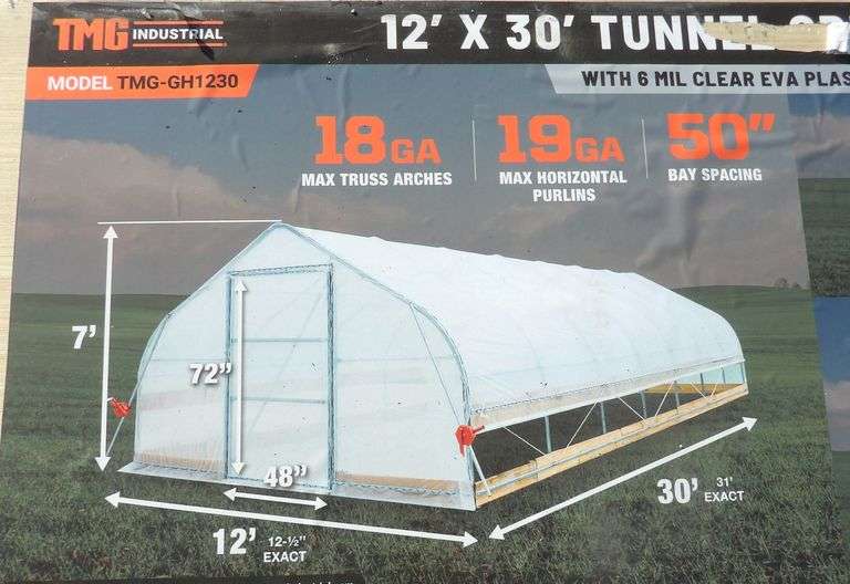 E-519 TMG Tunnel Greenhouse