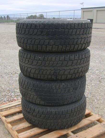 E-129  Chevy Tires + Wheels (4)