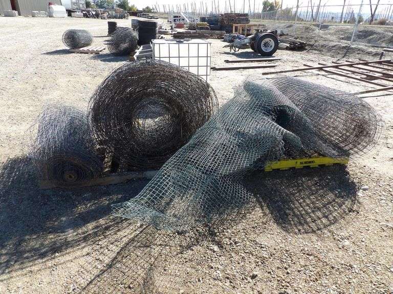 WE DO NOT ACCEPT USED FENCING ROLLS