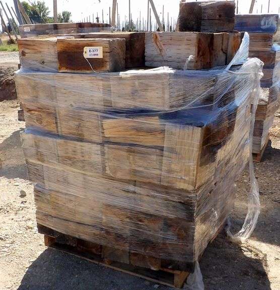E-377 Railroad Tie Blocks (Aprx 126)