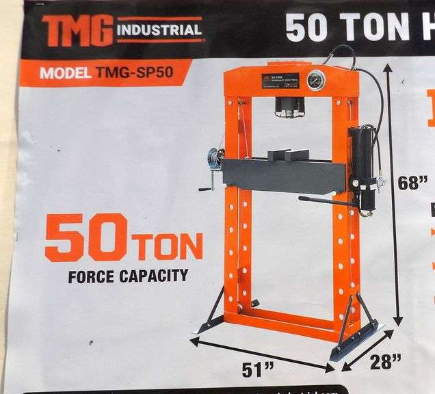 E-527 TMG Hydraulic Shop Press