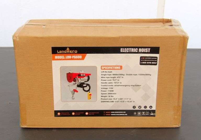 E-363 Land Honor Electric Hoist