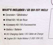 E-545 TMG Portable Generator