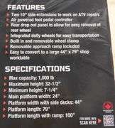 E-529 TMG Portable Motorcycle/ATV Lift