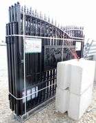 E-453 One Set Metal Driveway Gates