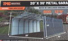 E-517 TMG Metal Garage Carport