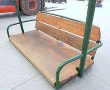 E-1056  Ski Chair Lift Porch Swing