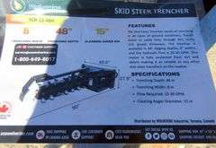 E-261 Wolverine Skid Steer Trencher