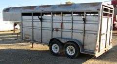 E-1058  1990 NWST Stock Trailer