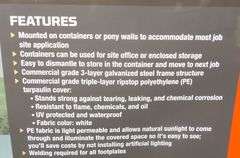 E-538 TMG Peaked Roof Container Shelter