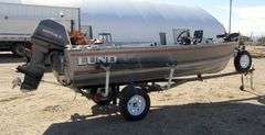E-659 1992 Lund 16' Boat