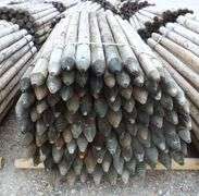 E-612 Wooden Fence Posts