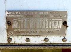 E-708 2007 Utility Reefer Trailer
