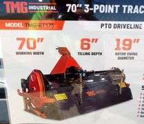 E-489 TMG 3-Point Rototiller