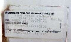 E-131 1986 Ford 8000 Commodity Truck