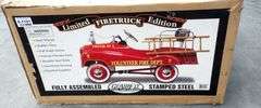 E-1121  Limited Edition Pedal Fire Truck
