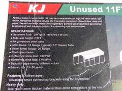 E-481 Carport 11' x 19'