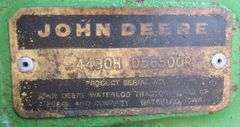 E-679 1976 John Deere 4430 Tractor