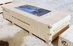 E-478 Double Garage Metal Shed 23' x 22'