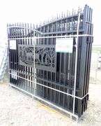 E-453 One Set Metal Driveway Gates