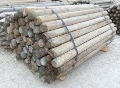 E-606 Wooden Fence Posts