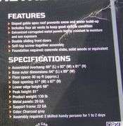 E-533 TMG Apex Roof Metal Shed