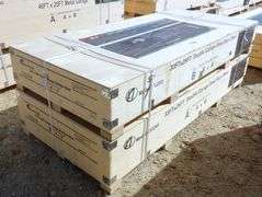 E-483 Double Garage Steel Barn Shed 33' x 25'