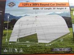 E-535 TMG Round Car Shelter