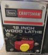 E-211 Craftsman 12" Wood Lathe