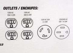 E-546 TMG Portable Generator