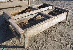 E-1232 Wood Feed Bunks (2)