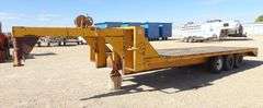 E-738 1974 A-1 HD Gooseneck Flatbed Trailer