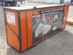 E-532 TMG Straight Wall Storage Shelter