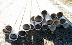 E-1104  PVC Gated Pipe (8")