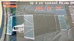E-520 TMG Metal Garage Shed