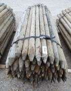E-613 Wooden Fence Posts