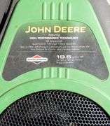 E-573 John Deere LA115 Riding Lawn Mower