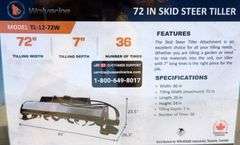 E-229 Wolverine Skid Steer Tiller